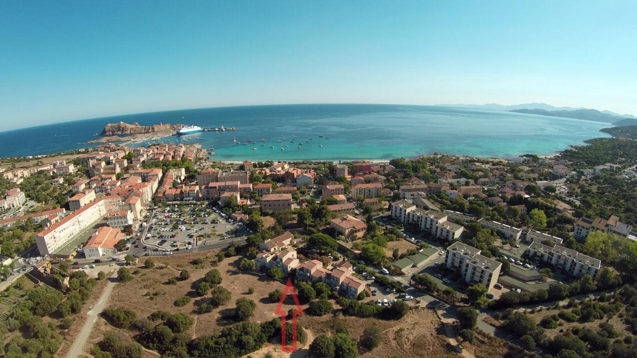 Motel Le Vieux Moulin LʼÎle-Rousse Eksteriør bilde